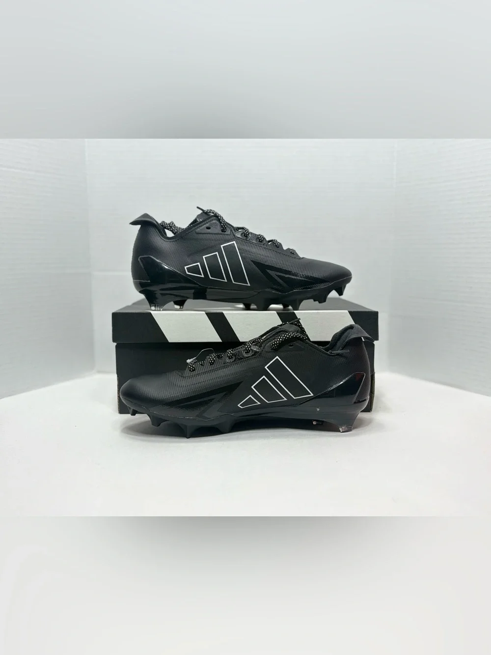 adidas Adizero Electric Men's Black/White Athletic Football Cleats